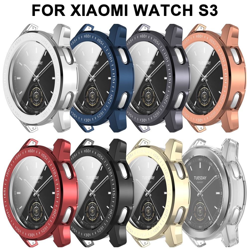 Xiaomi Smartwatch S3 Accessories - New Full Cover TPU Case Bumper