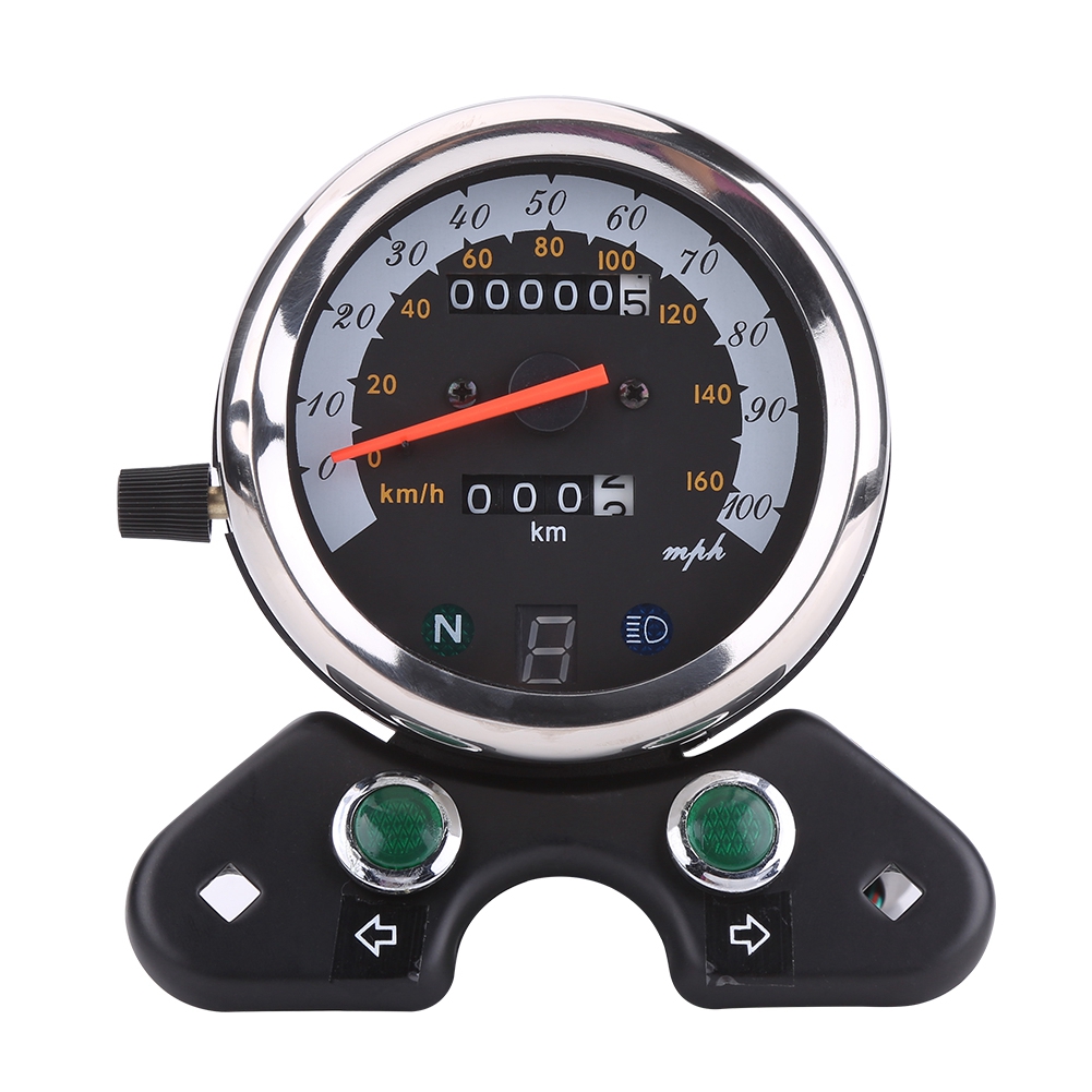 Smartwatch Universal - Universal Motorcycle Dual Odometer Speedometer Meter