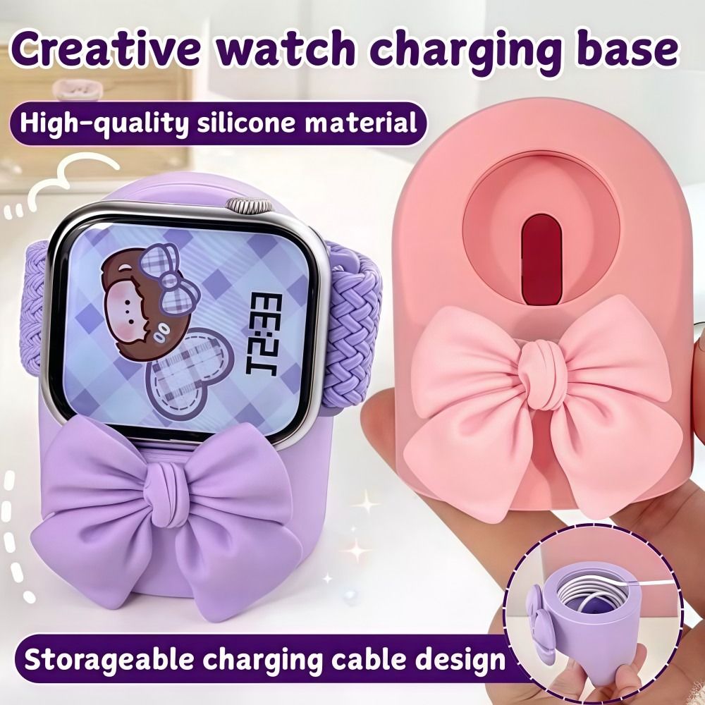 Bow Smart Watch Charger Stand  - Smartwatch Ac review and price