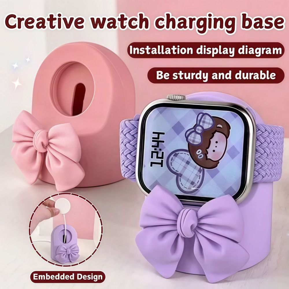 Bow Smart Watch Charger Stand  - Smartwatch Ac review and price
