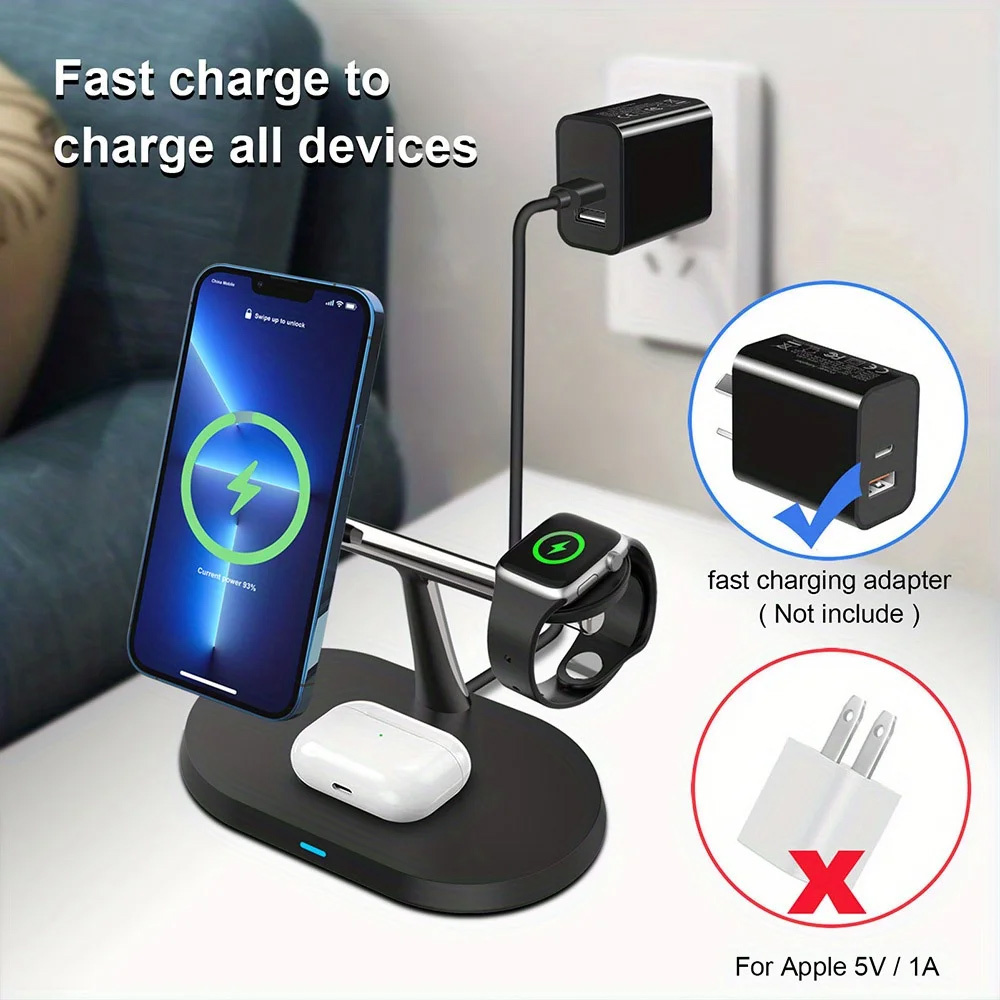 3 in 1 Magnetic Wireless Charg - Smartwatch Ac review and price