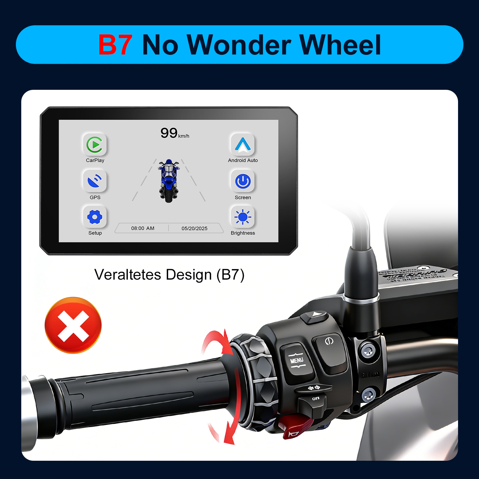 Carplay for BMW XR M1000 R1200 - Smartwatch Universal review and price