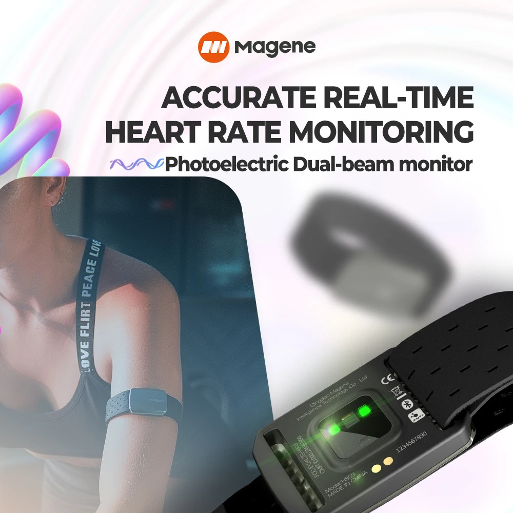 Magene H803 Heart Rate Armband - Sport Loop Strap review and price