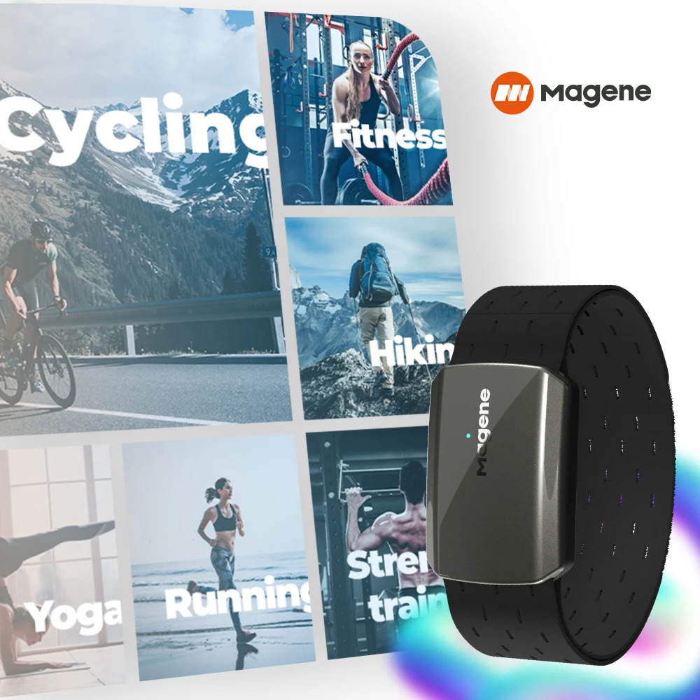Magene H803 Heart Rate Armband - Sport Loop Strap review and price
