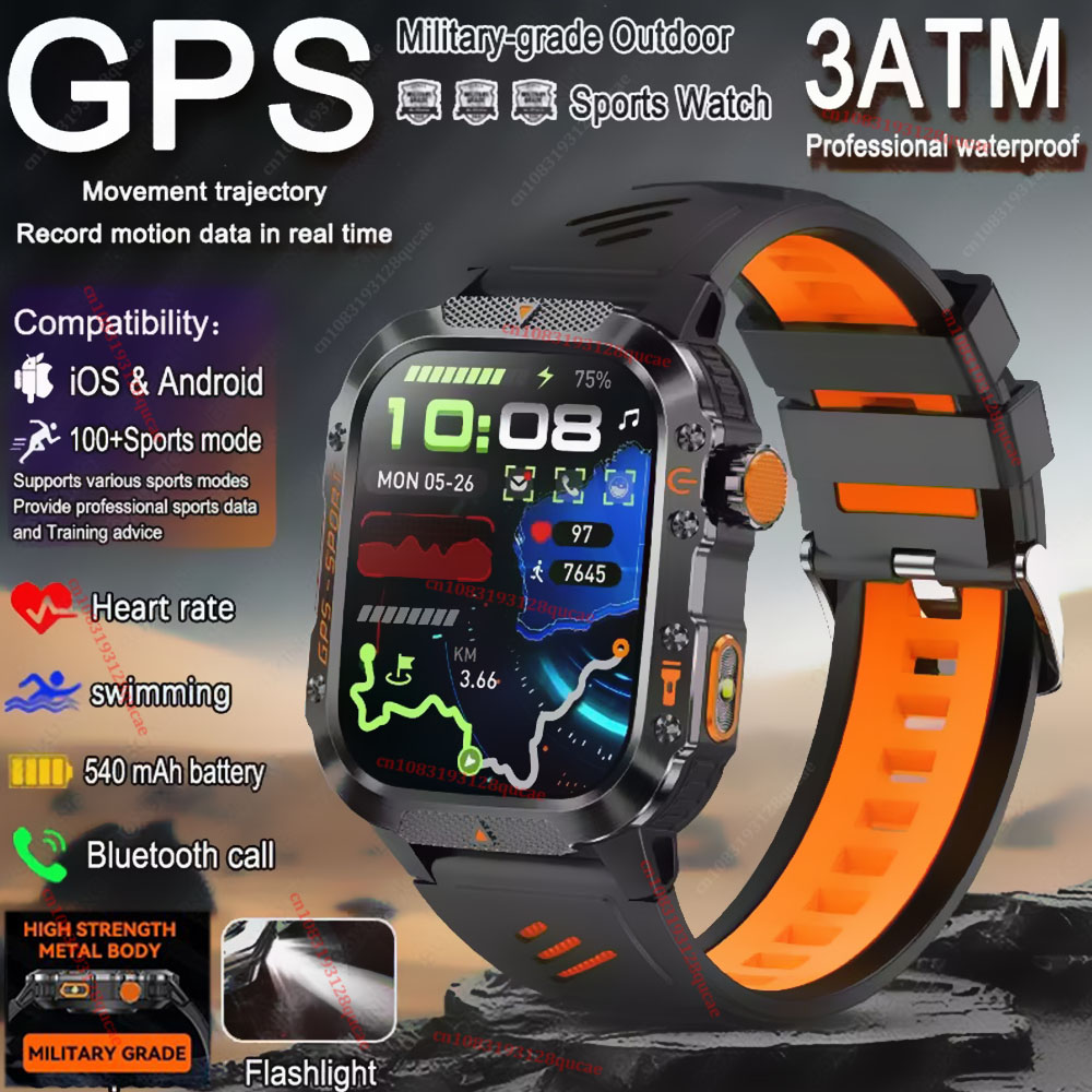 2026 Military Outdoor Smart Wa - Smartwatch X12 review and price