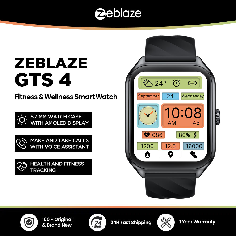 New Zeblaze GTS 4 Voice Callin - Smartwatch X12 review and price