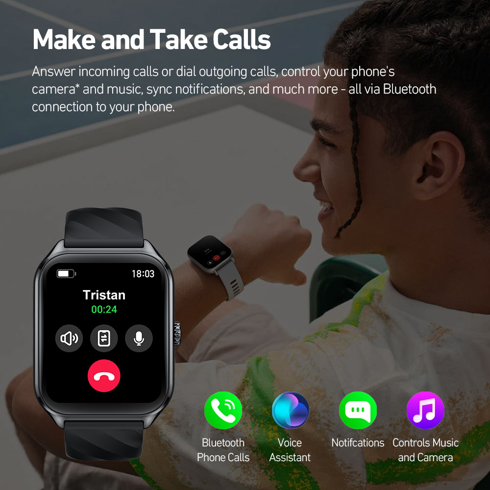 New Zeblaze GTS 4 Voice Callin - Smartwatch X12 review and price