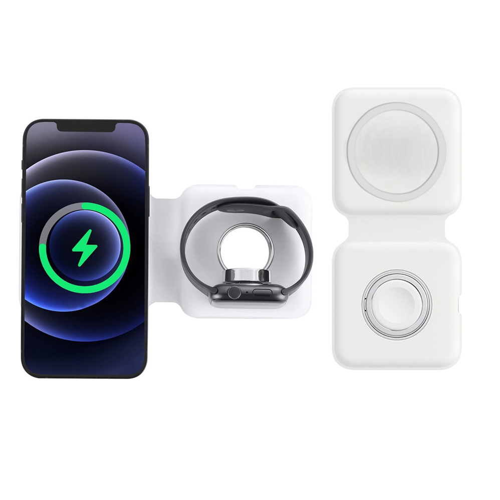 2IN1 Magnetic Wireless Charger - Smartwatch X12 review and price