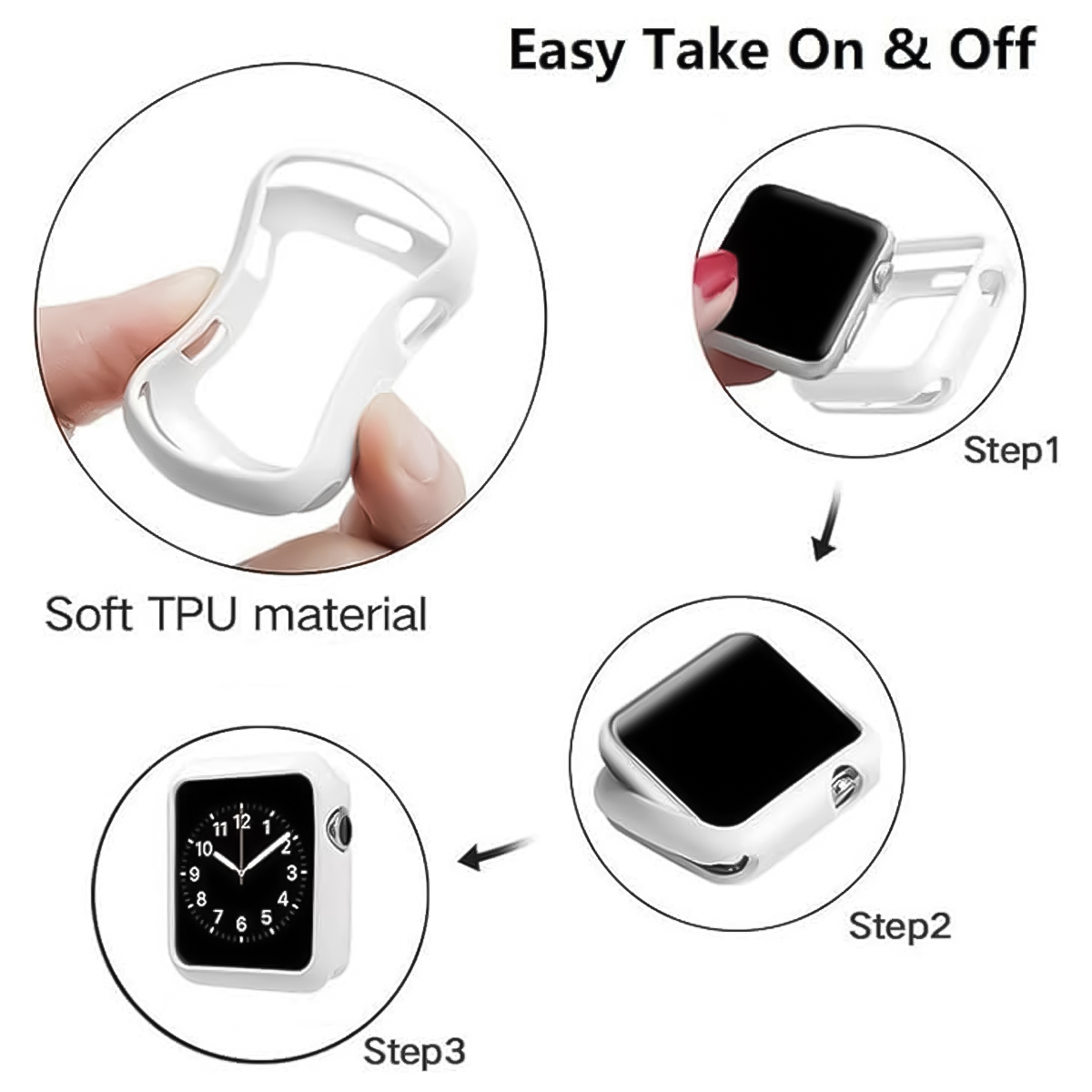 TPU Silicone Case For Huawei W - Huawei Smartwatch Accessories review and price