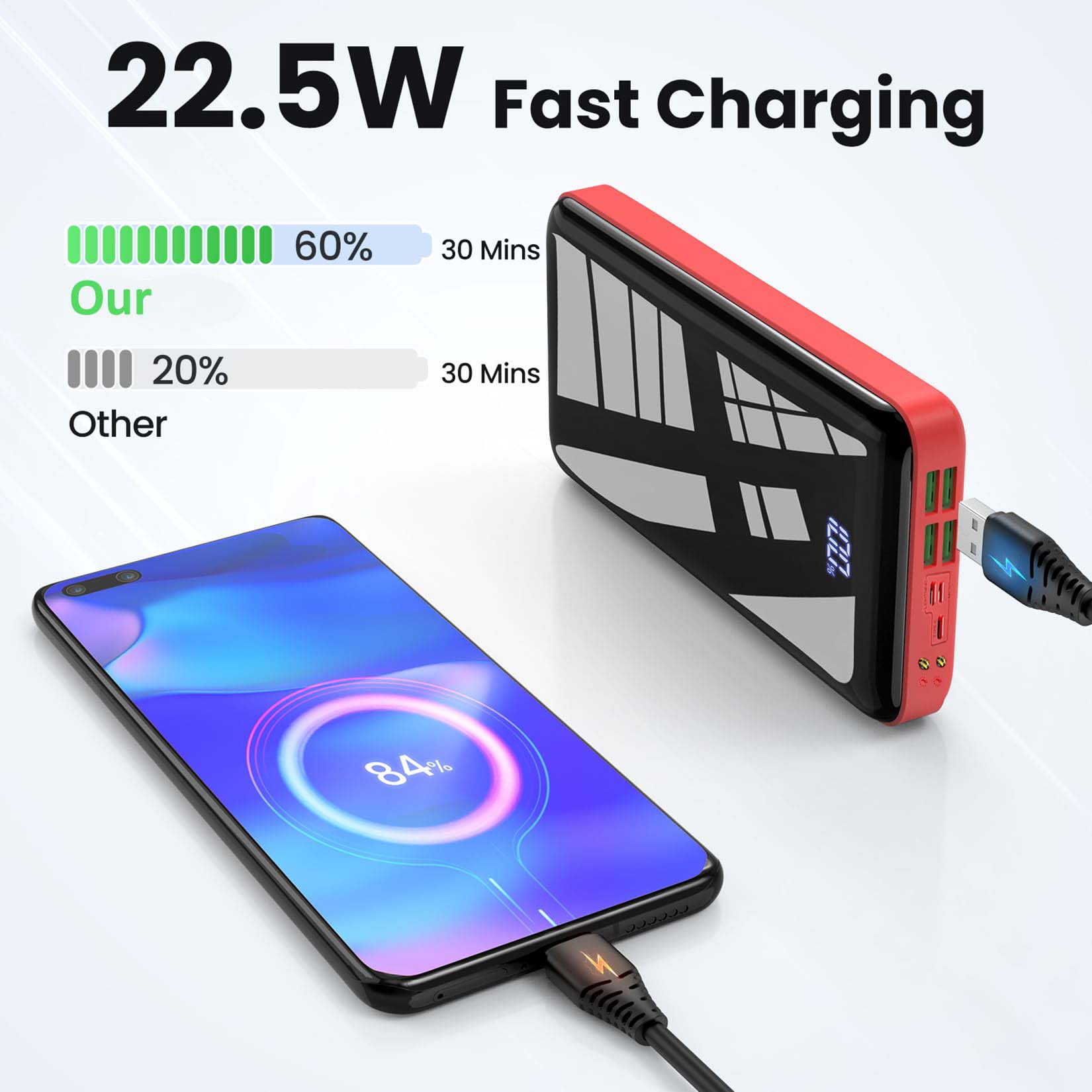 Portable Charger 30000mah Powe - Smartwatch Ac review and price