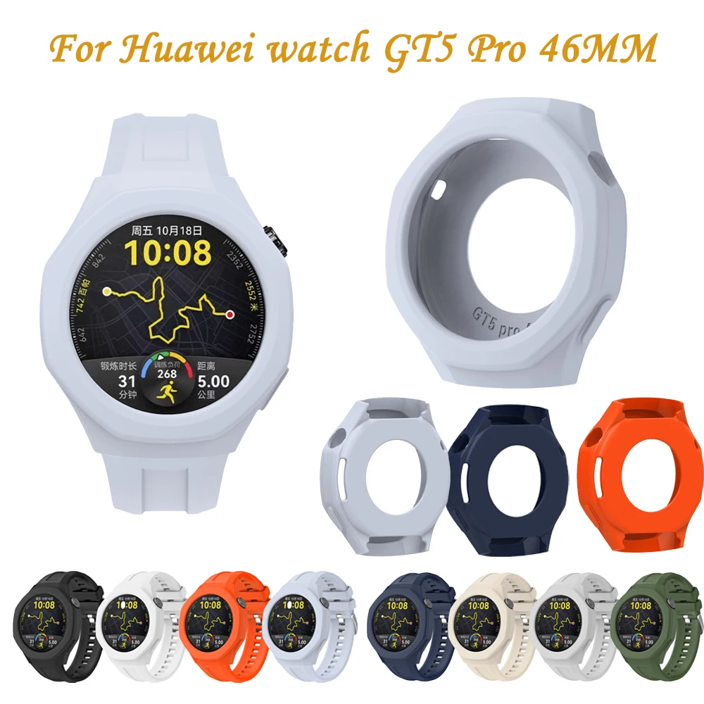 Silicone Watch Case Suit For H - Huawei Smartwatch Accessories review and price