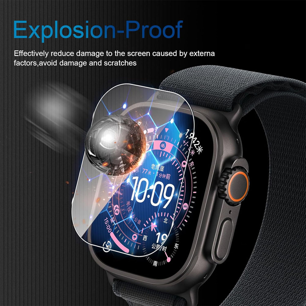 Tempered Glass For Apple Watch - Apple Smartwatch Accessories review and price