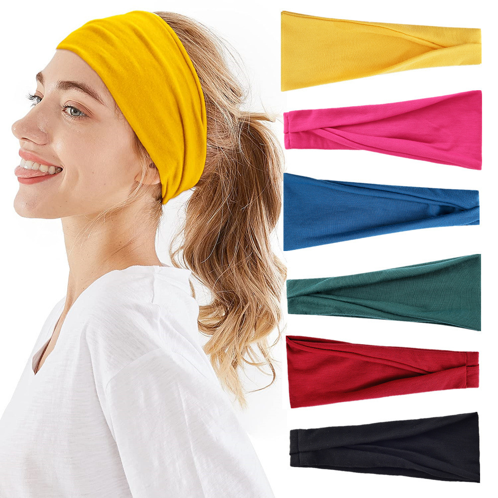 Solid Color Sports Yoga Headba - Milanaise Mesh Band review and price