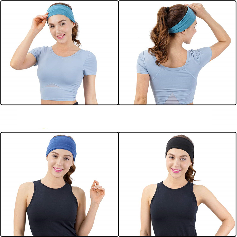 Solid Color Sports Yoga Headba - Milanaise Mesh Band review and price
