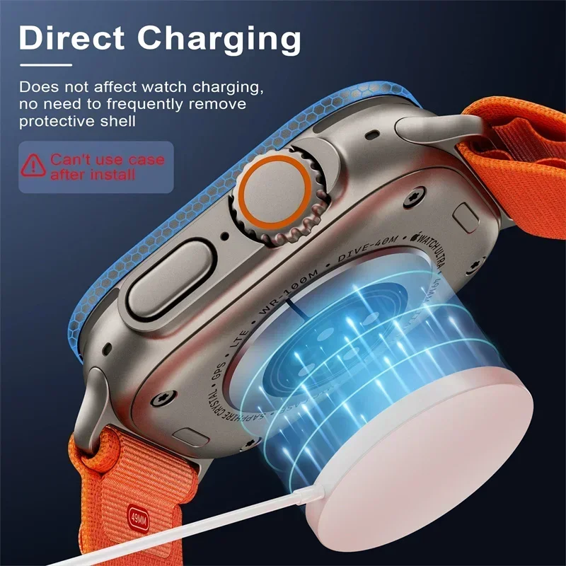 2PCS Tempered Glass for Apple  - Smartwatch Straps & Accessories review and price