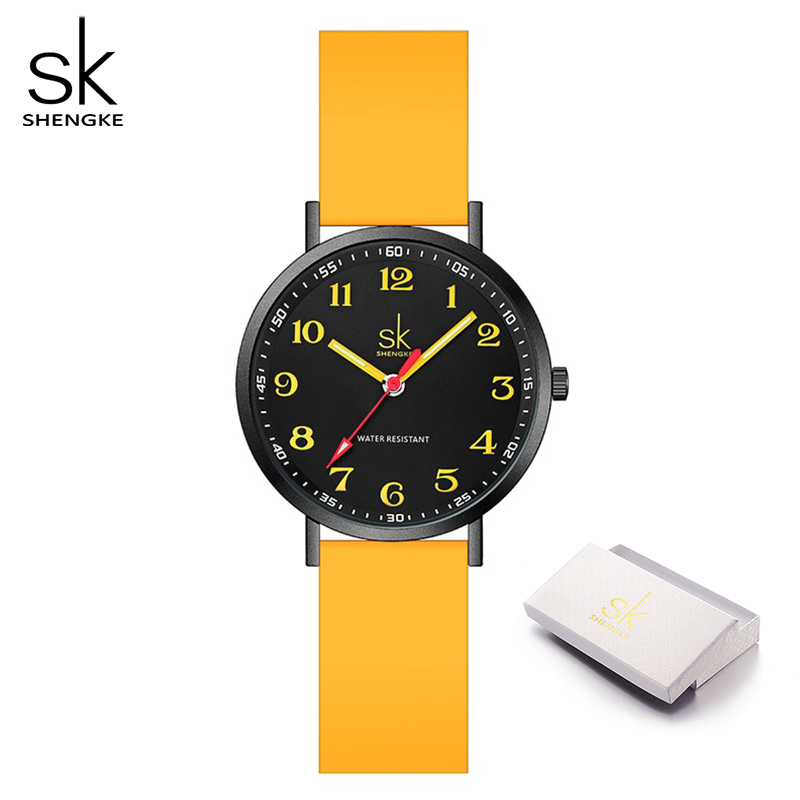 SHENGKE Women Fashion Silicone - Sport Loop Strap review and price