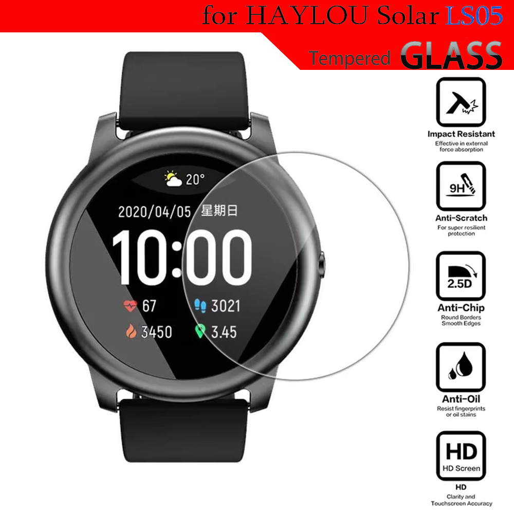 Tempered Glass For HayLou Sola - Smart Watch Accessories review and price