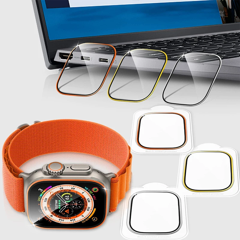 Tempered Glass for Apple Watch - Smartwatch Straps & Accessories review and price