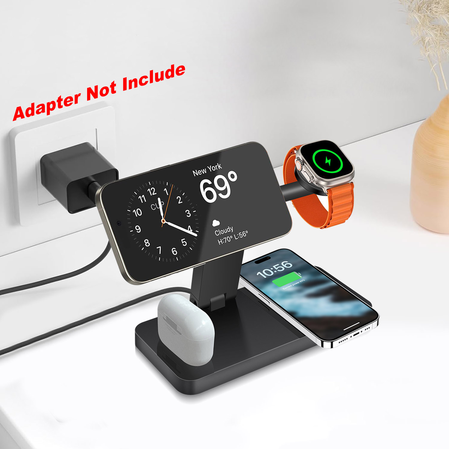 4 in 1 Magnetic Wireless Charg - Smartwatch Ac review and price