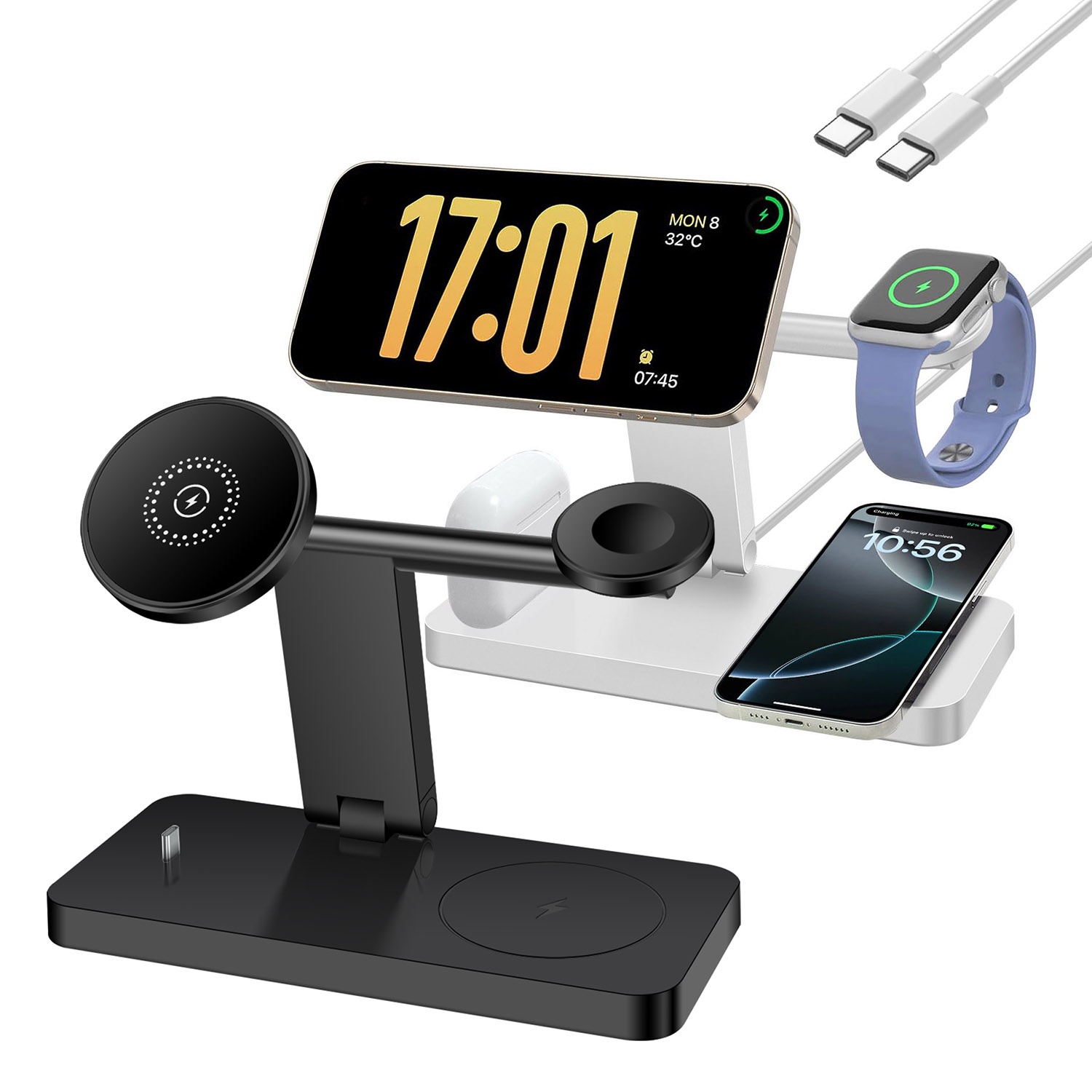 4 in 1 Magnetic Wireless Charg - Smartwatch Ac review and price