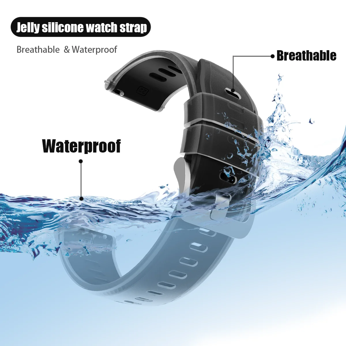 Translucent Silicone Strap For - Xiaomi Smartwatch S3 Accessories review and price