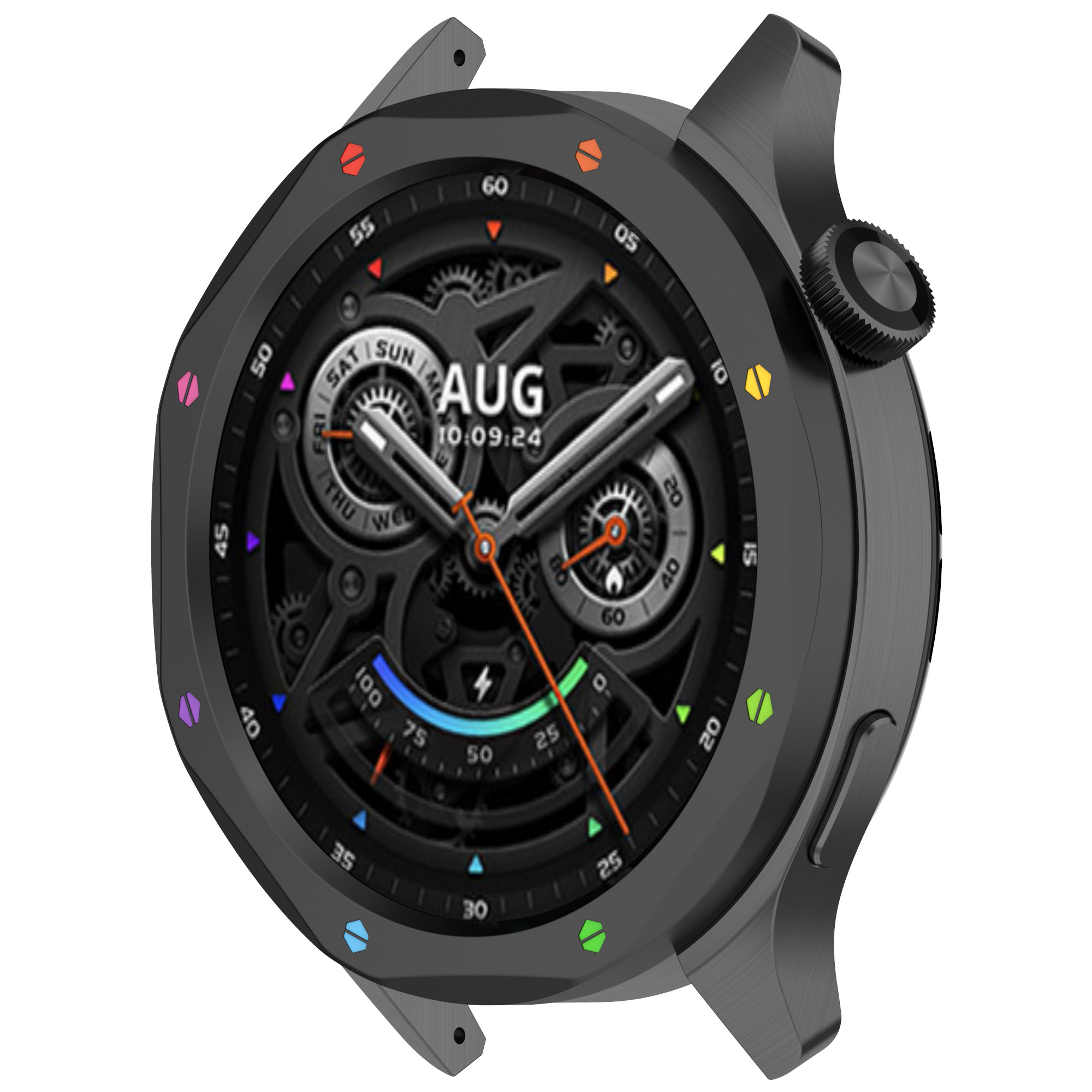 Metal Bezel Ring Case For Xiao - Xiaomi Smartwatch S3 Accessories review and price