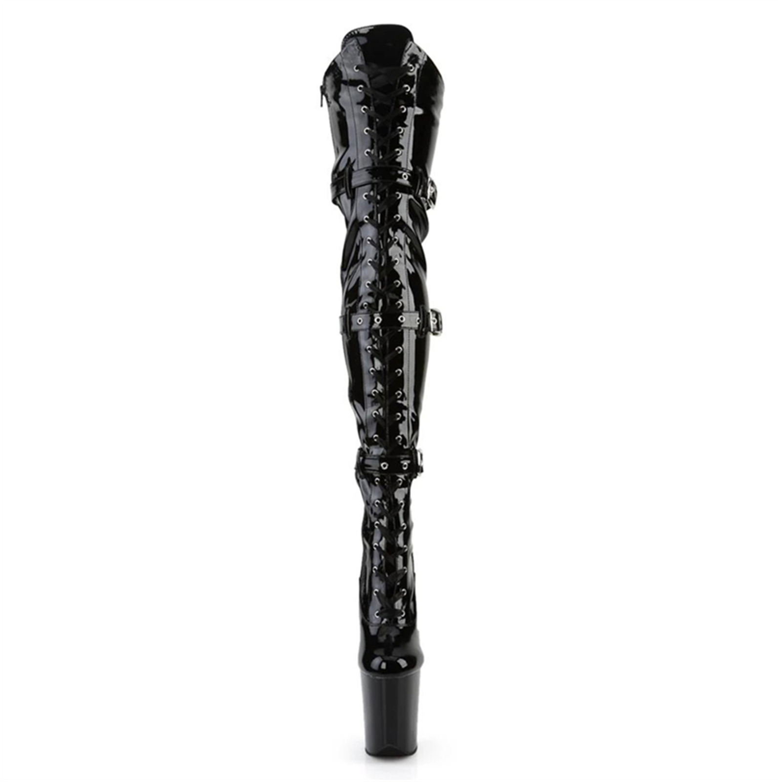 20CM Extreme High Knee Boots f - Leather Classic Strap review and price