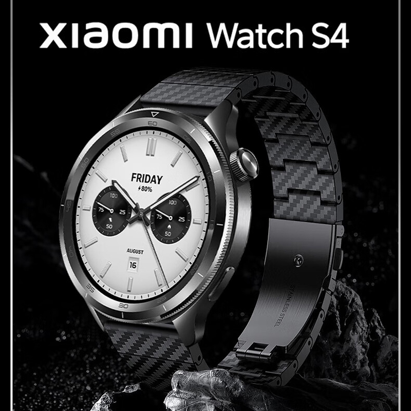 Carbon Fiber Strap For Xiaomi  - Xiaomi Smartwatch S3 Accessories review and price