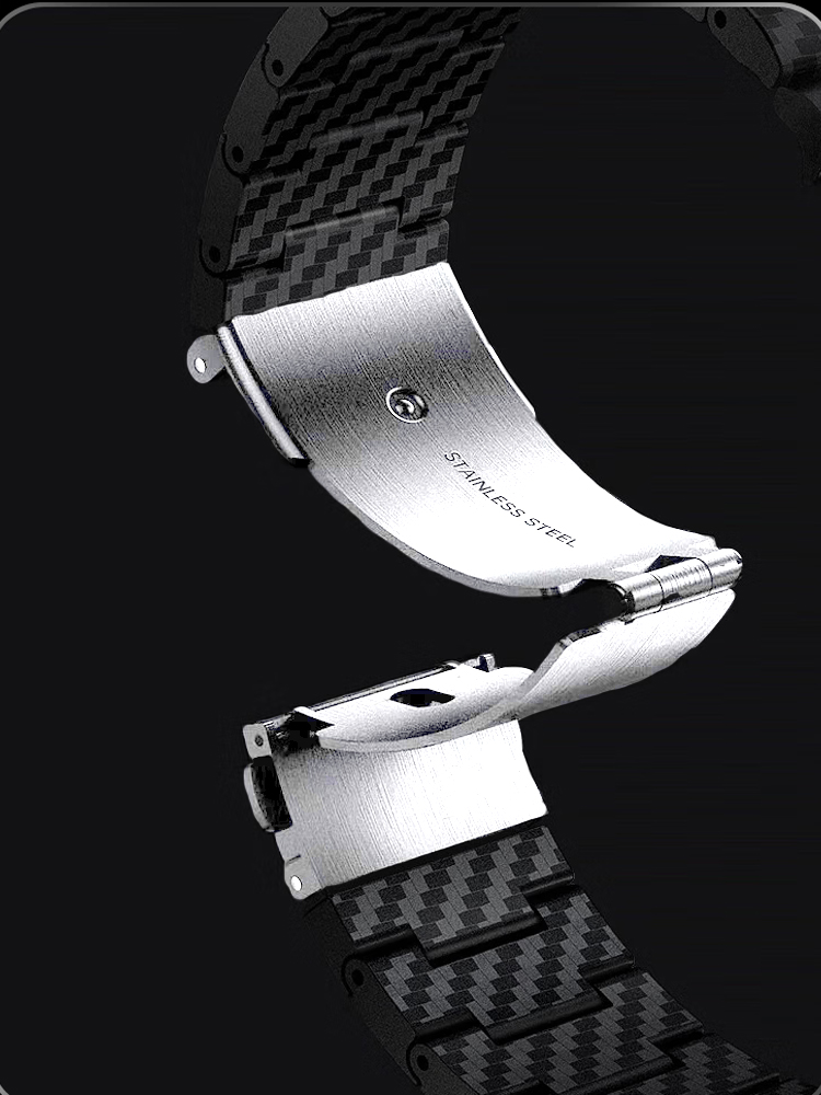 Carbon Fiber Strap For Xiaomi  - Xiaomi Smartwatch S3 Accessories review and price