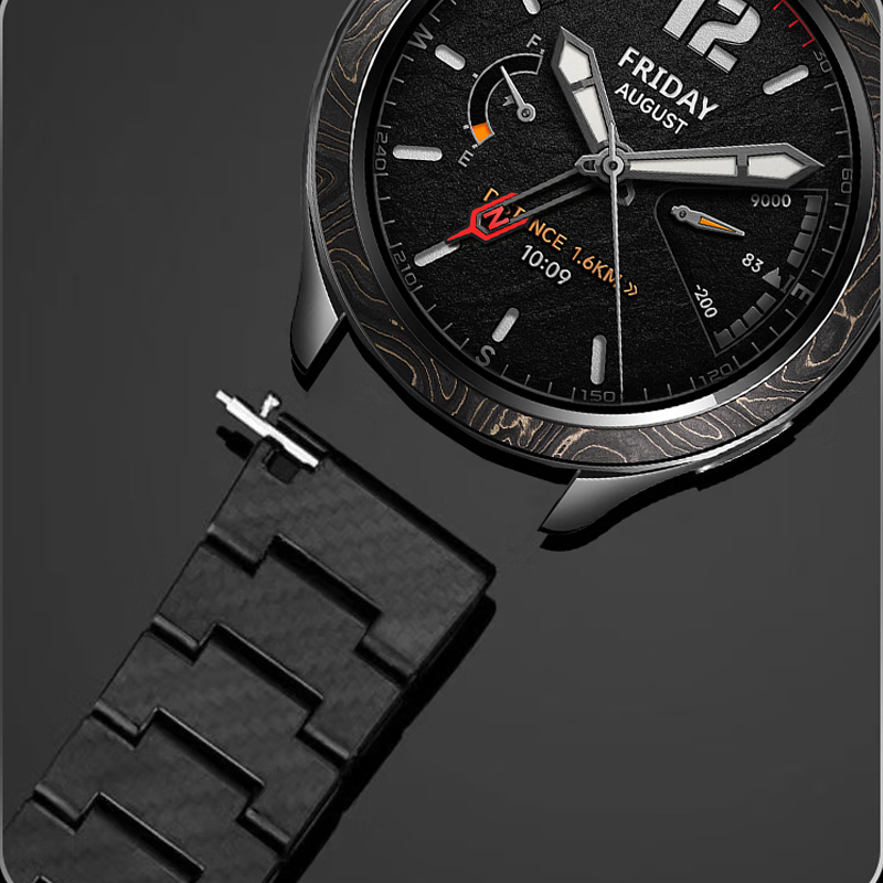 Carbon Fiber Strap For Xiaomi  - Xiaomi Smartwatch S3 Accessories review and price