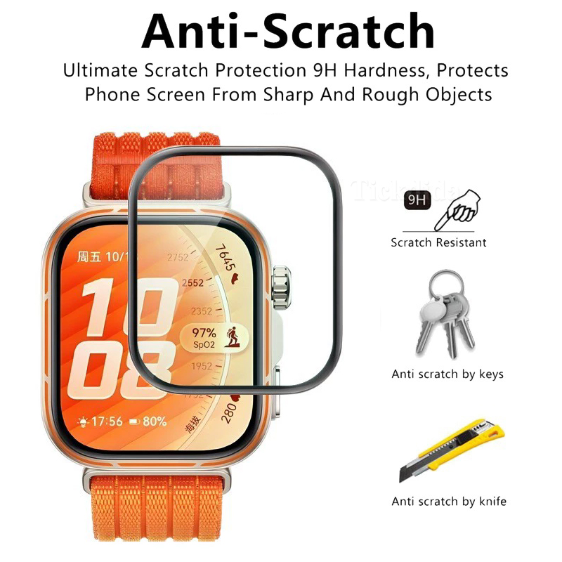 Soft Tempered Glass for Huawei - Huawei Smartwatch Accessories review and price