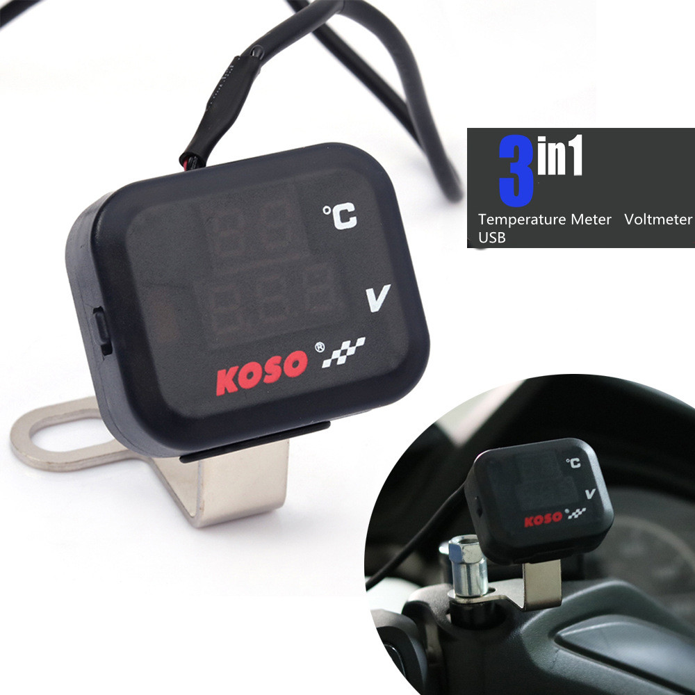 3 in 1 Universal KOSO Motorcyc - Smartwatch Universal review and price