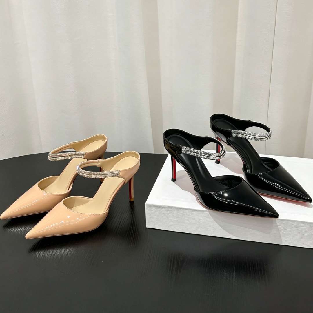 Women Patent Leather Pointed T - Leather Classic Strap review and price